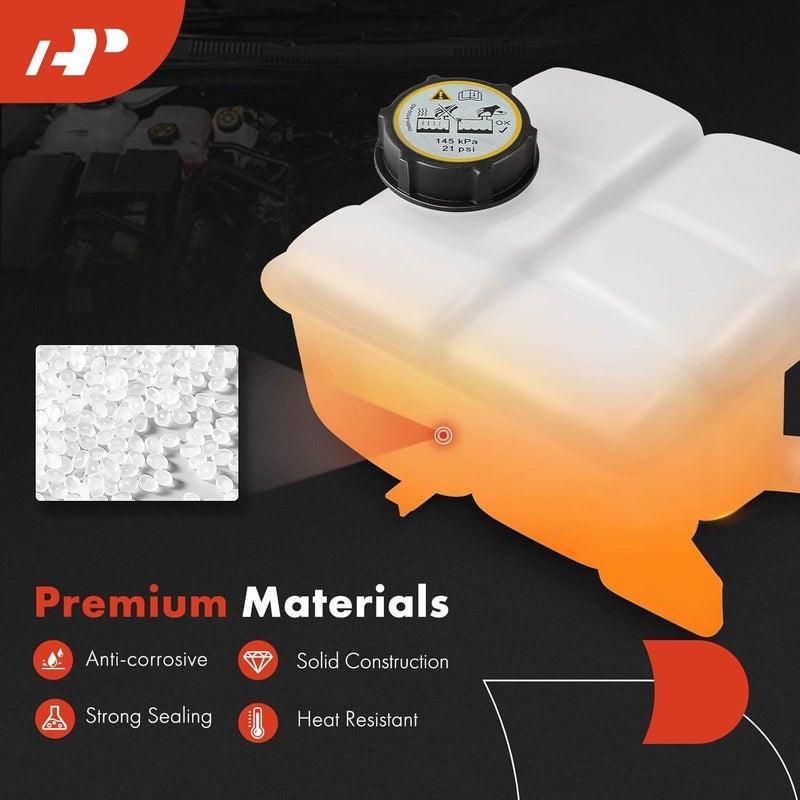 A-Premium خزان استعادة سائل التبريد الأمامي [مع غطاء] متوافق مع مركبات فورد - 2013-2018 C-Max، 2013-2016 Escape، 2012-2018 Focus و 2014-2016 Transit Connect - Image 5